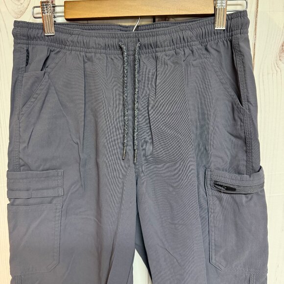 Carhartt Women’s Rugged Flex Peak Cargo Jogger Scrub Pant Medium Pewter EUC - Picture 2 of 10